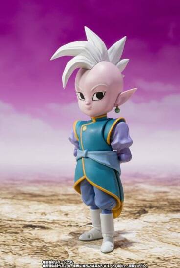 Left. BANDAI NAMCO Entertainment - S.H.Figuarts Kaiōshin (Mini) Dragon Ball Daima Action Figure.