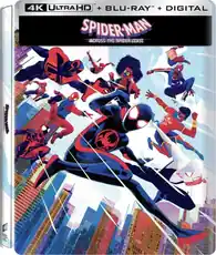 Front. Steelbook Spider-Man: Across The Spider-Verse BBY (UHD + Blu-ray + Digital).