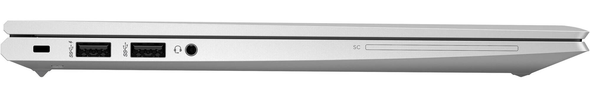 Alt View 5. HP - EliteBook 840 G8 613P5UT#ABA 14.0" IPS FHD Laptop(i5-1135G7, 16GB RAM, 512GB SSD, Win 11 Pro) - Silver.