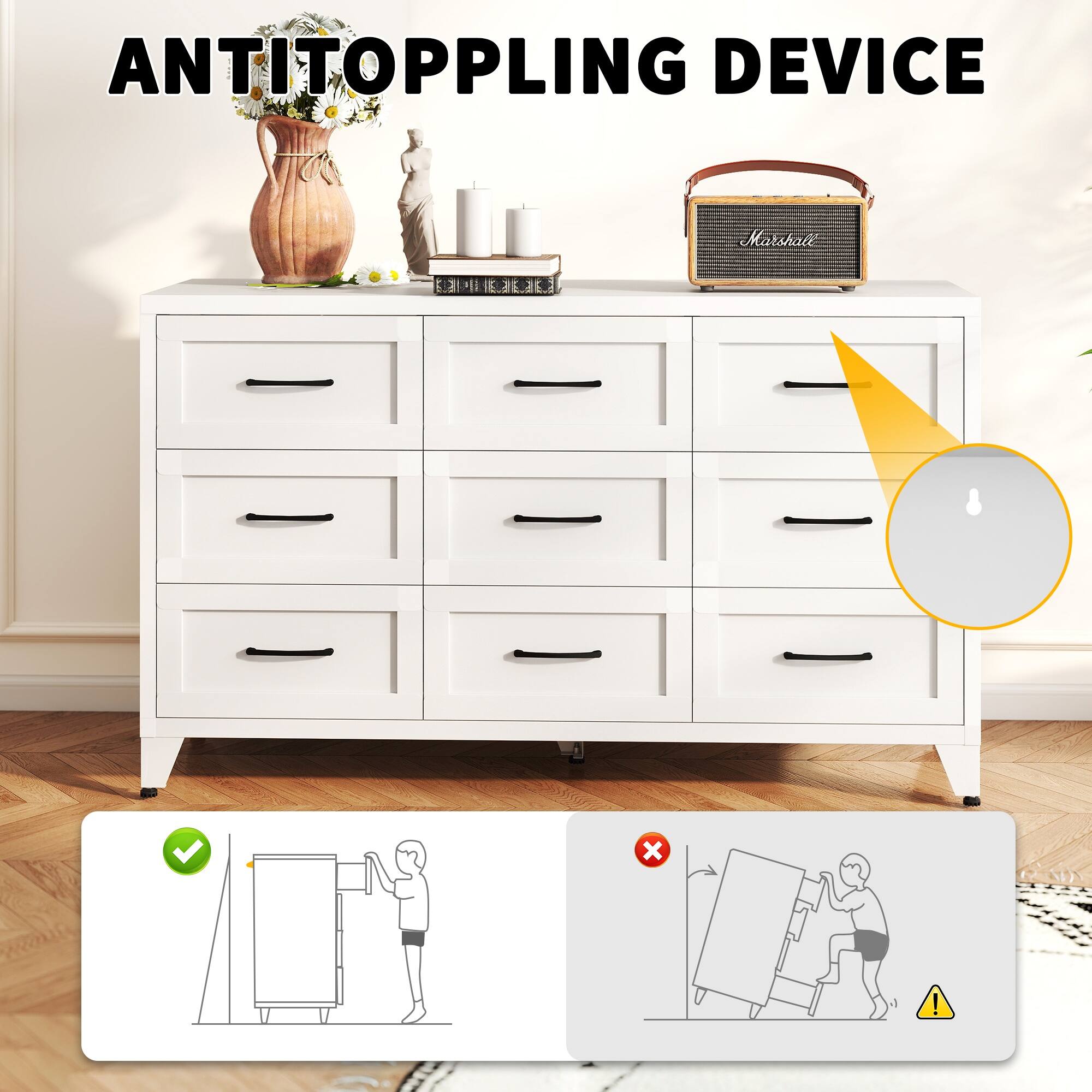 ANTITOPPLING DEVICE