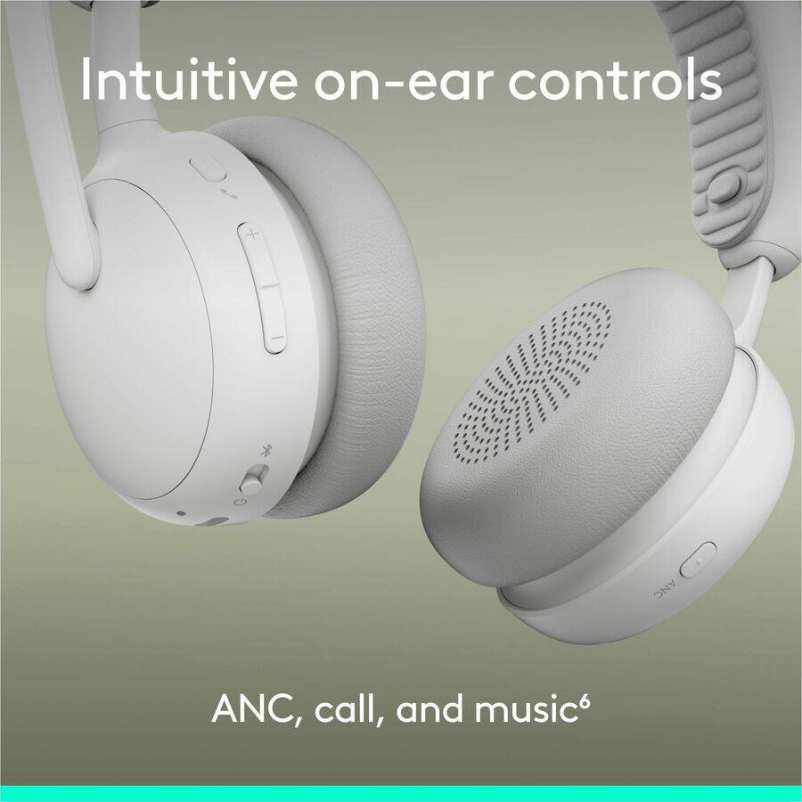 Intuitive on-ear controls

ANC, call, and music