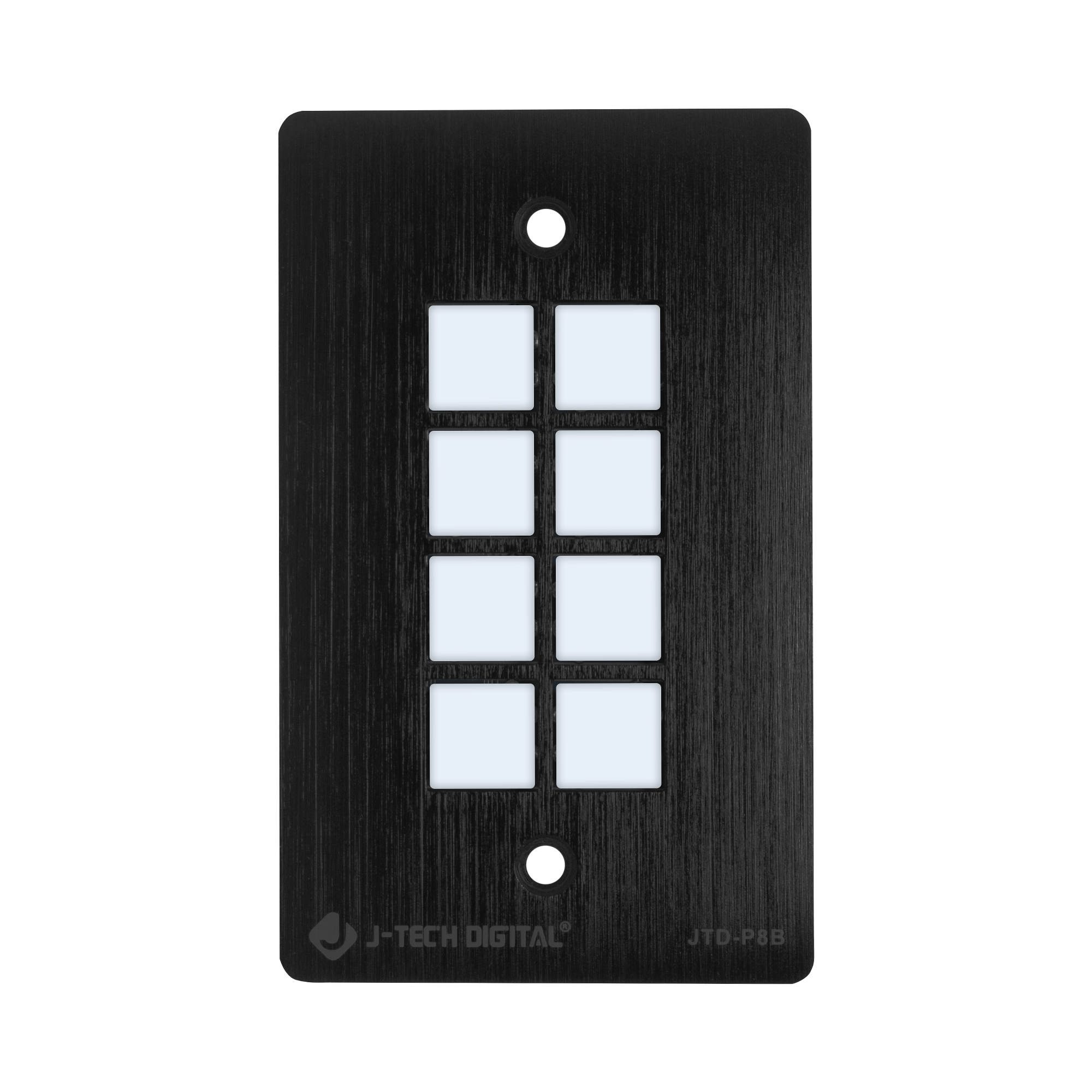 J-Tech Digital - 8-Button AV Control Panel Wall Plate with RS232 and IR Control - Black price history on PriceWatchPro