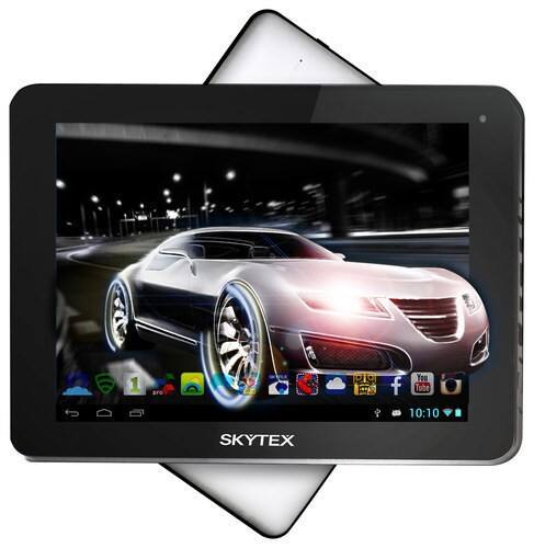 Front. SKYTEX - 9.7 inch Tablet with 8GB Memory - Black.