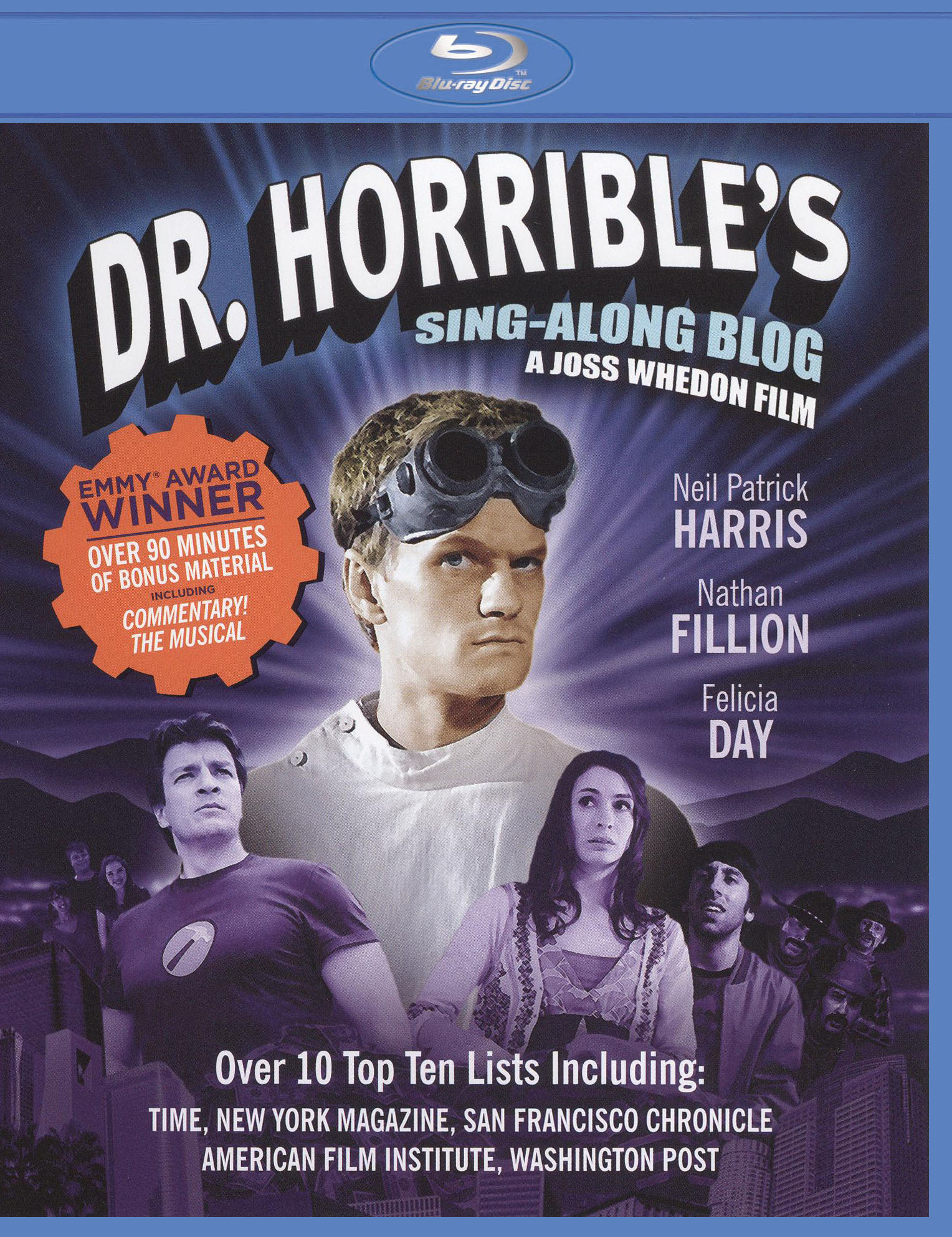 Dr. Horribles Sing-Along Blog Blu-ray Neil Patrick Harris Tested