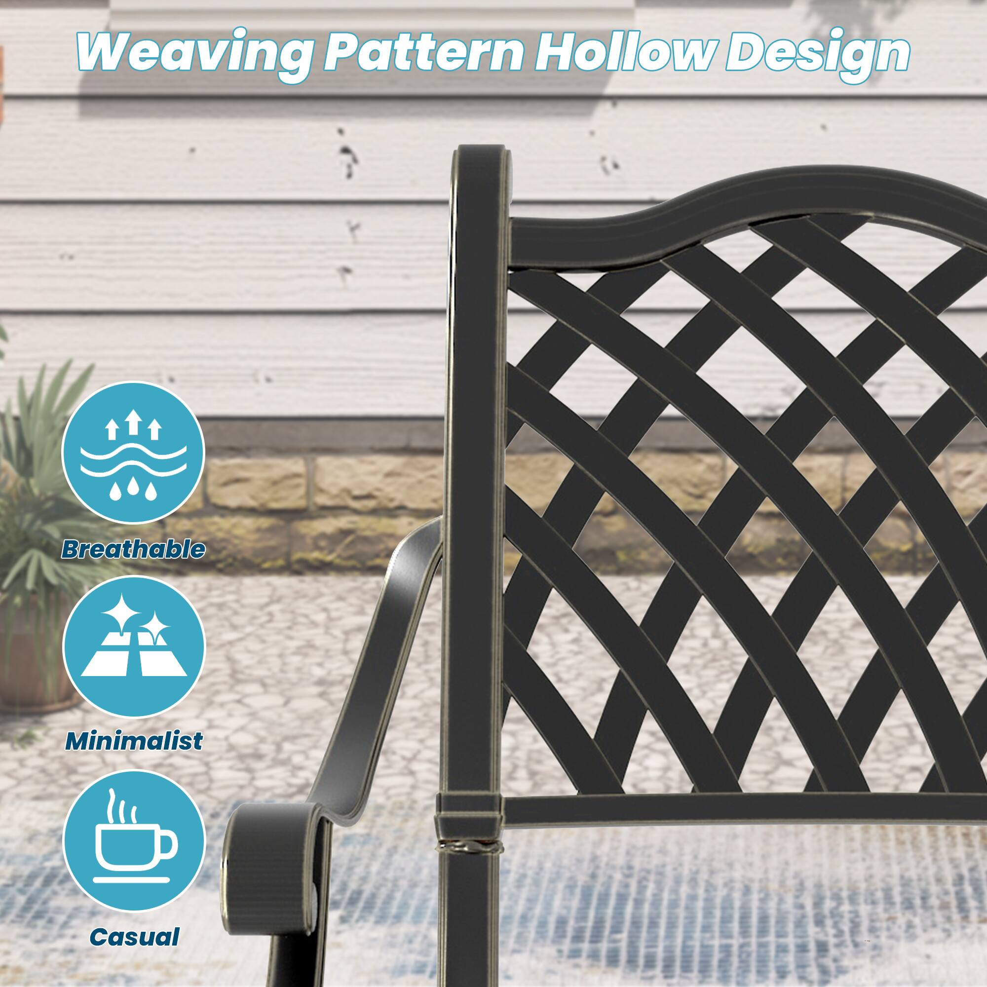 Weaving Pattern Hollow Design

- Breathable
- Minimalist
- Casual