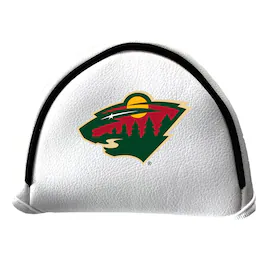 Team Golf - Minnesota Wild Mallet Putter Cover - White