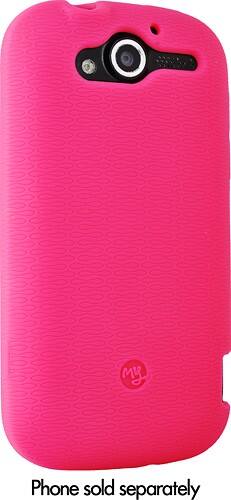 Angle Standard. Superior Communications - Case and Screen Protector for HTC myTouch HD 4G Mobile Phones - Pink.