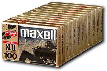 Angle Standard. Maxell - Audio Cassettes (10+2 pack).