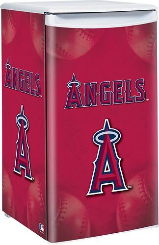 Angle Standard. Boelter - Los Angeles Angels 3.2 Cu. Ft. Compact Refrigerator.