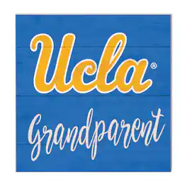 Jardine - UCLA Bruins 10'' x 10'' Grandparent Plaque - Blue