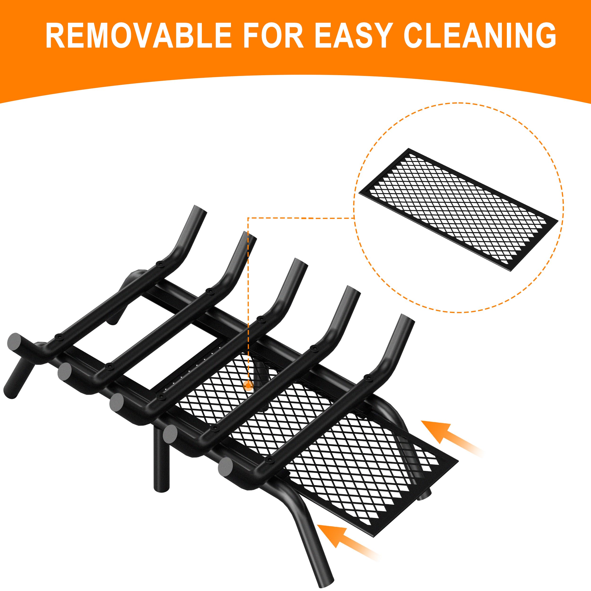 REMOVABLE FOR EASY CLEANING