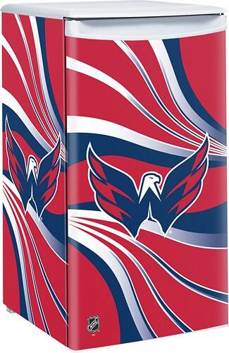 Angle Standard. Boelter - Washington Capitols 3.2 Cu. Ft. Compact Refrigerator.