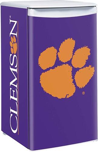 Angle Standard. Boelter - Clemson Tigers 3.2 Cu. Ft. Compact Refrigerator.