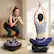 Front. KERDOM - Mini Vibration Plate Full Body Shaker, Low Noise Vibrate Stand Shake Board Fat Burner Speed Adjustable Vibrating Shaking - Black.