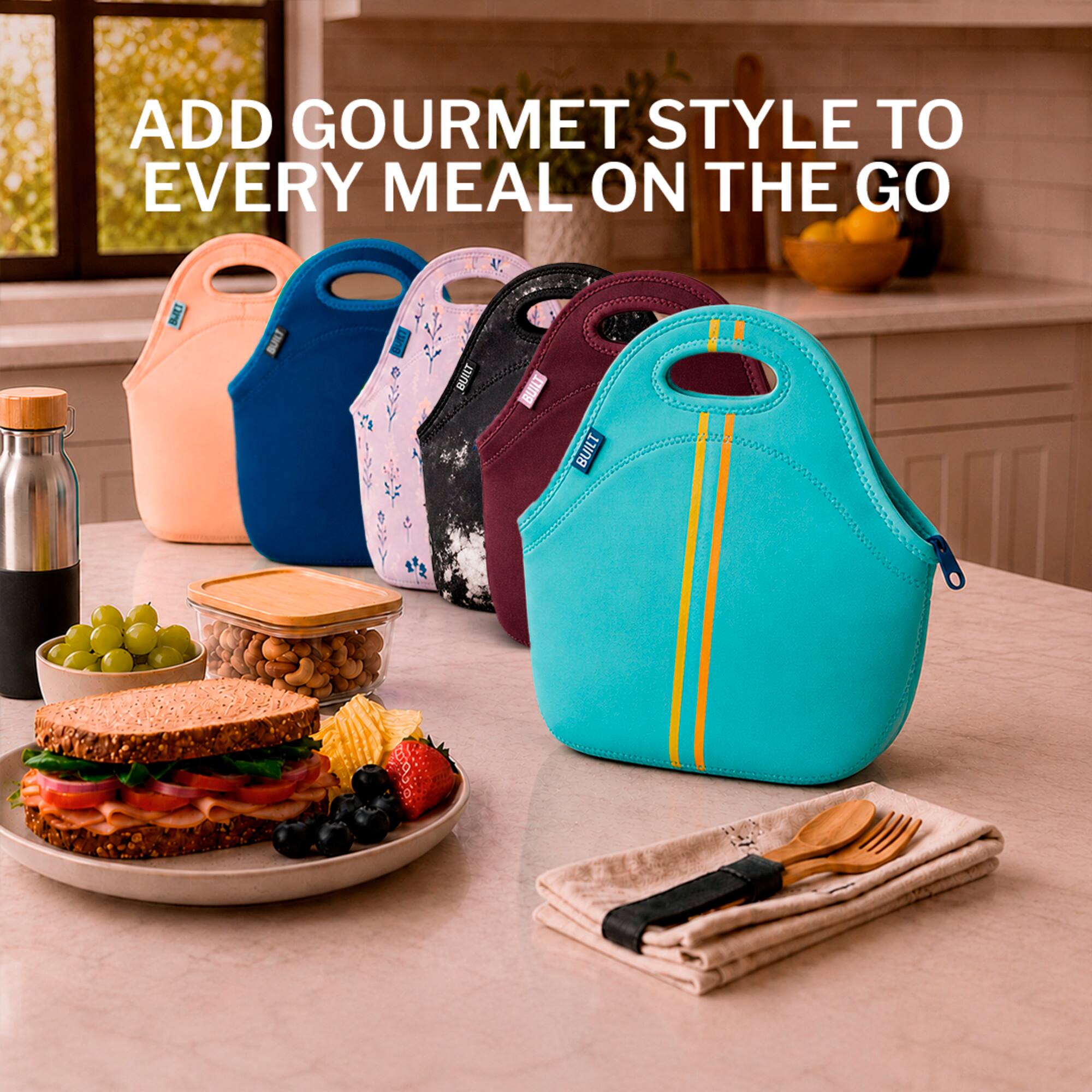 ADD GOURMET STYLE TO EVERY MEAL ON THE GO