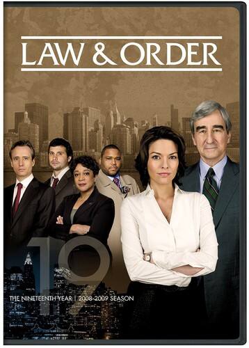 Front. Law & Order: The Nineteenth Year   - DVD.