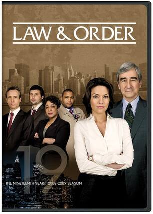 Front. Law & Order: The Nineteenth Year - DVD.