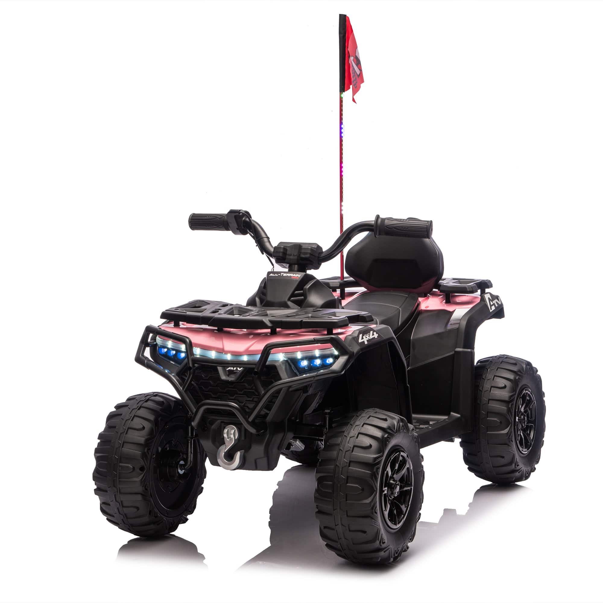 Boyel Living - 3+ 24V Kids Ride On UTV Twin 80W Motors - Pink