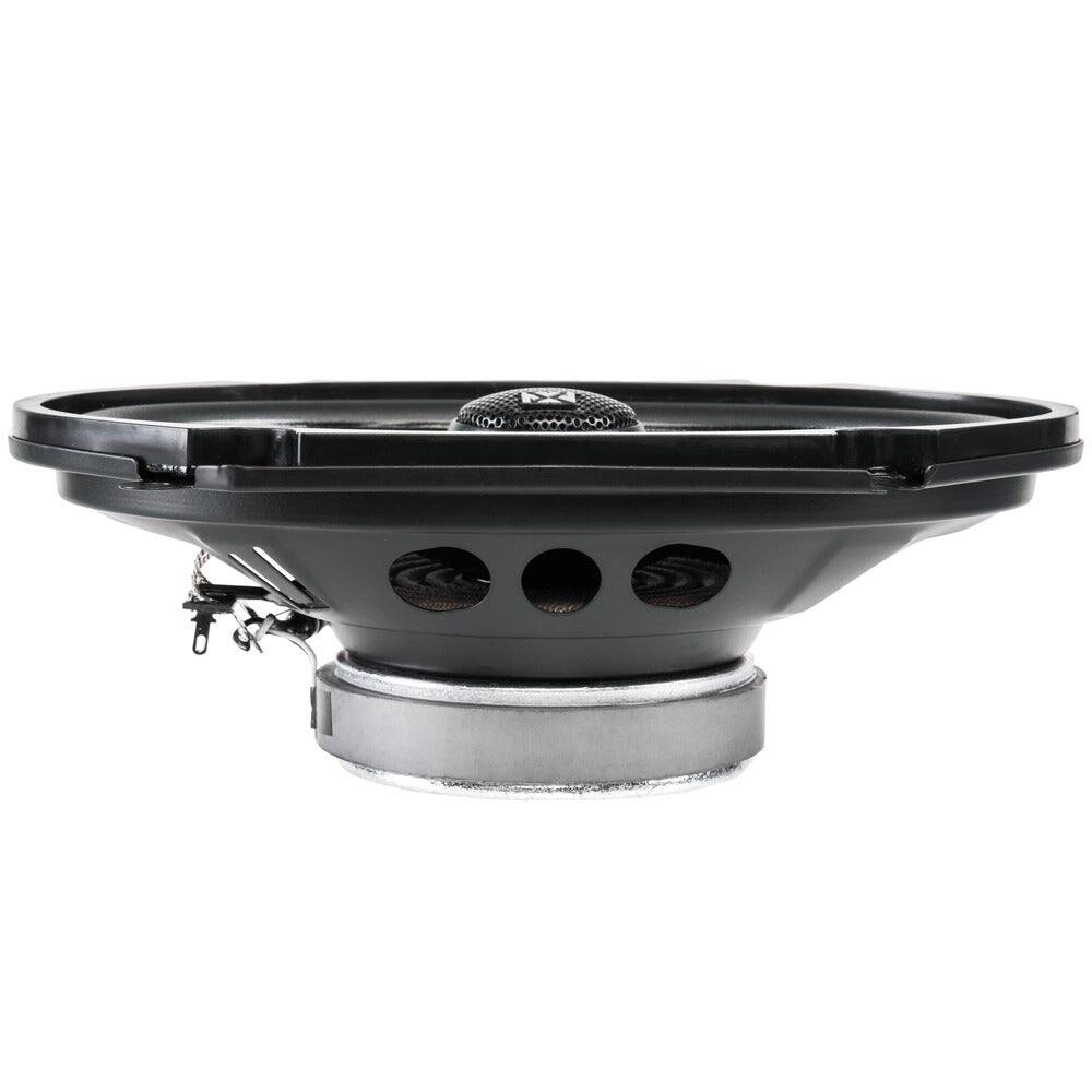 Back. NVX - 2005-2014 Ford Mustang - 6x8-Inch N-Series Rear Speaker Upgrade Kit - Black.