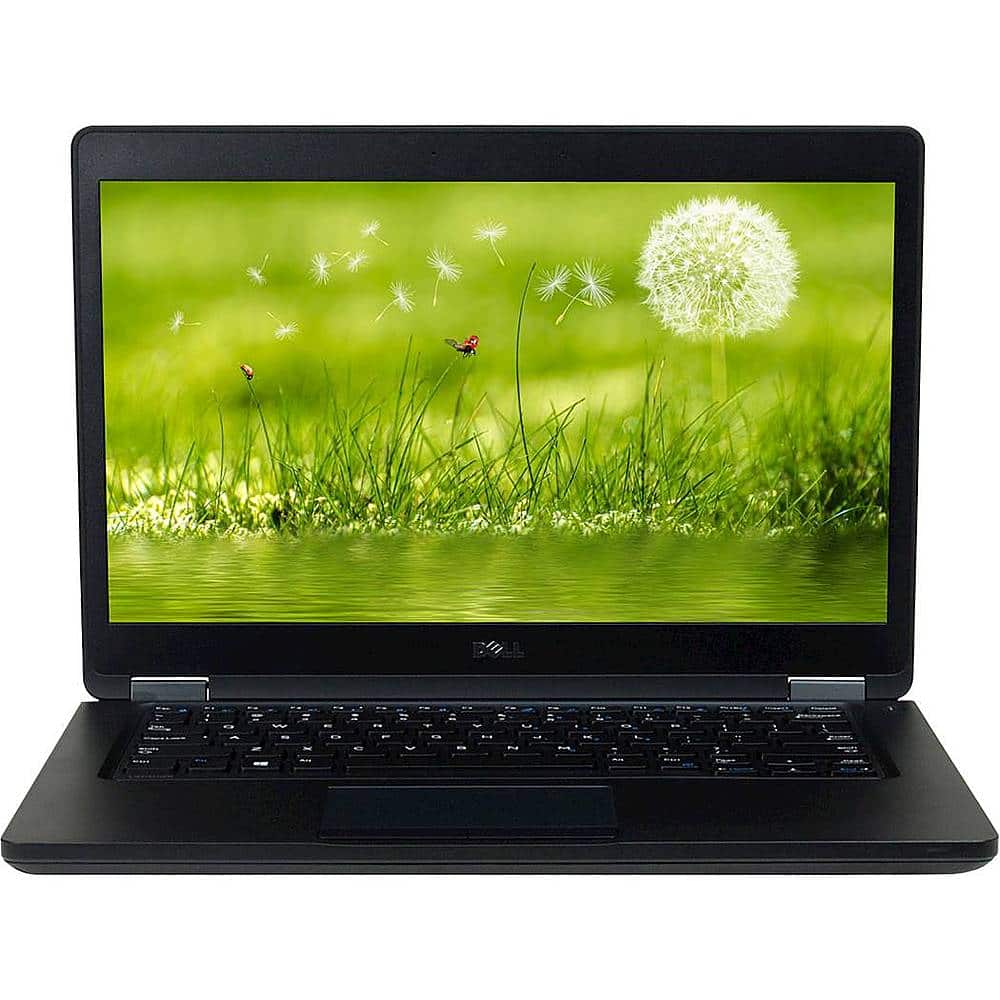 Front. Dell - Latitude 14" Refurbished Laptop - Intel Core i5 - 16GB Memory - 512GB SSD - Gray.