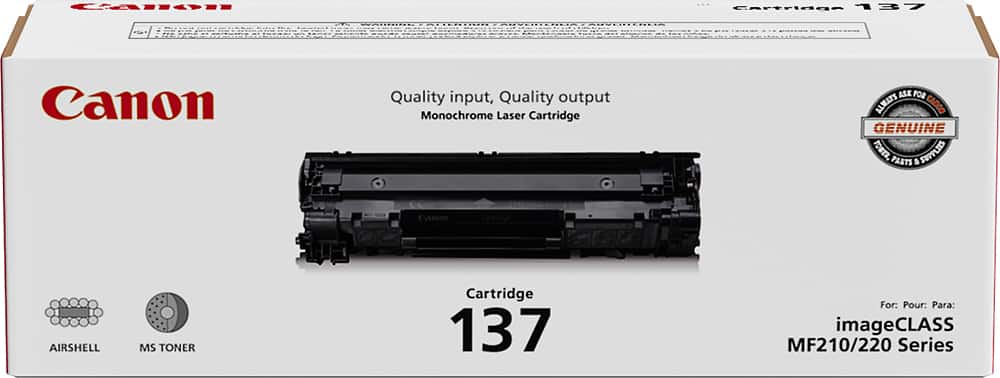 Canon - 137 Toner - Black - Front_Zoom