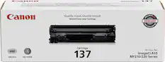 Front. Canon - 137 Toner - Black.