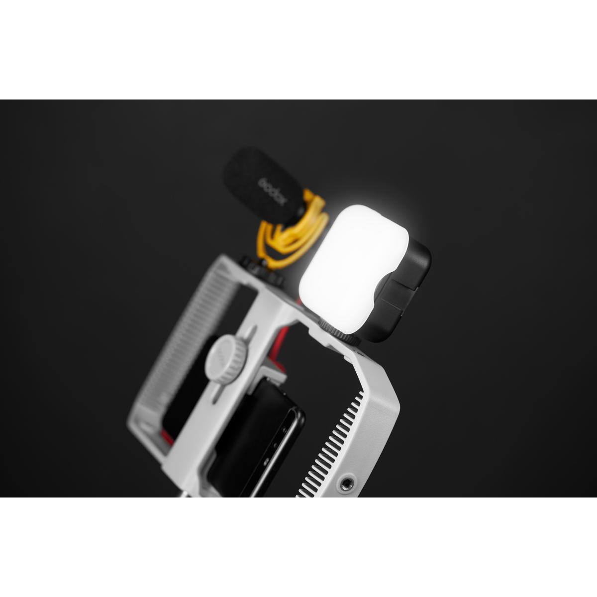 Alt View 7. Godox - Godox VK1-AX Vlogging Kit (For mobile devices with 3.5mm ports).