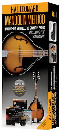 Front. Hal Leonard - Mandolin Method Pack - Orange/Black/White/Gray.