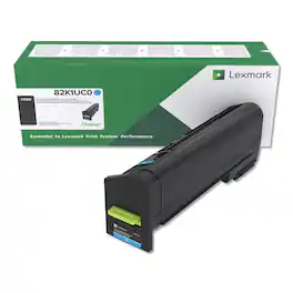 Lexmark - 82K1UC0 55000 Page-Yield Return Program Ultra High-Yield Toner - Cyan