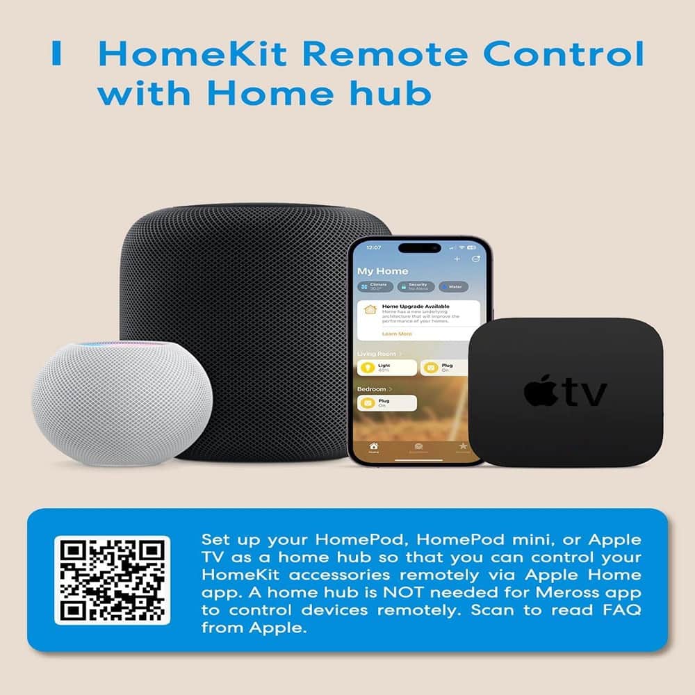 ACJPR - Smart Garage Door Opener, Compatible with Alexa & Google, No Hub, White