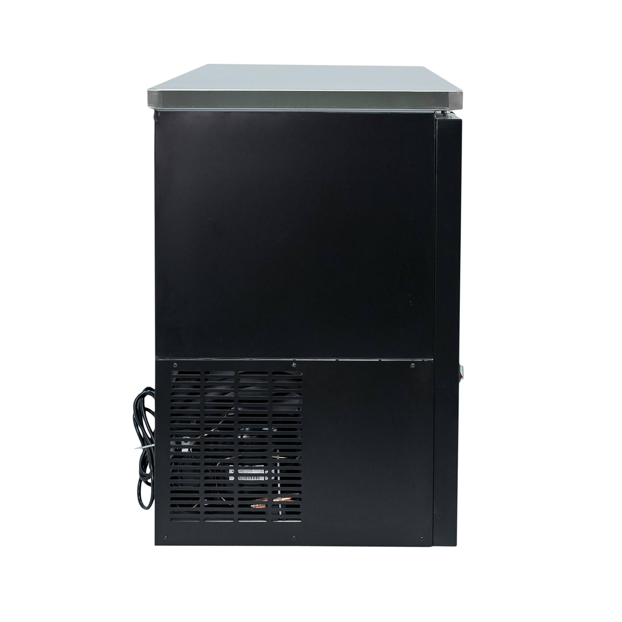 Alt View 1. Magic Chef - Commercial 16 cu. ft. 2-Glass Door Under Bar Refrigerator in Black - Black.