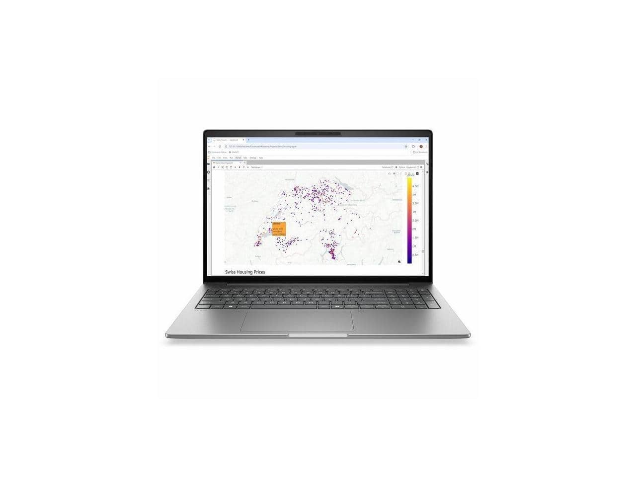 HP - ZBook 8 G2i 16" Copilot+ PC, Core Ultra 7 366H, 32GB, 1TB SSD, WUXGA, Silver