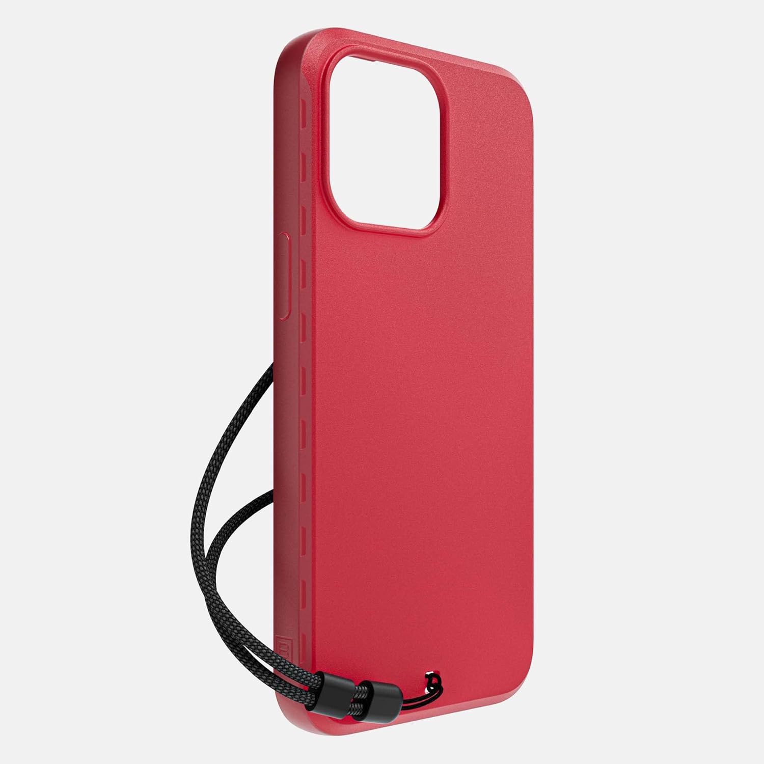 Angle. BodyGuardz - BodyGuardz Paradigm Pro with MagSafe Case - iPhone 15 Pro Max - Pomegranate Red.