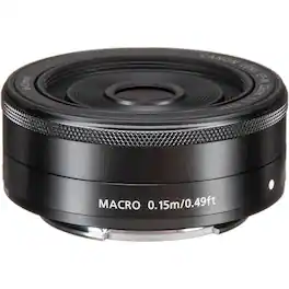 Canon - EF-M 22mm f/2 STM Lens (International Model) - Black