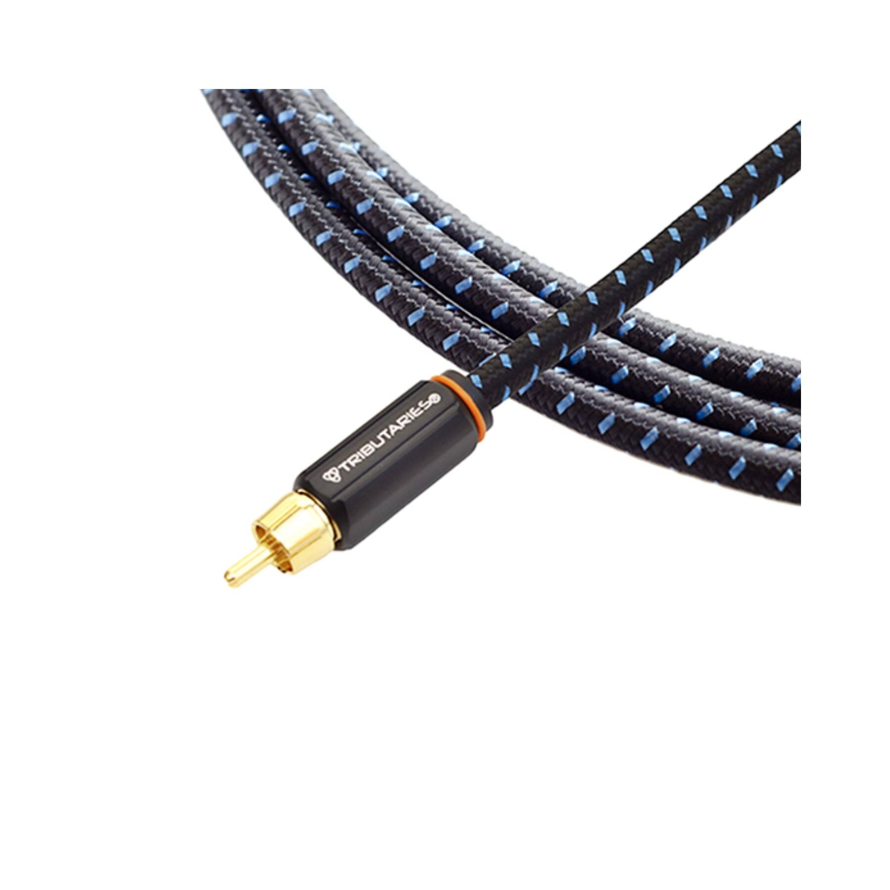 Angle. Tributaries - Model 4AD Digital Cable - 1M - Black.