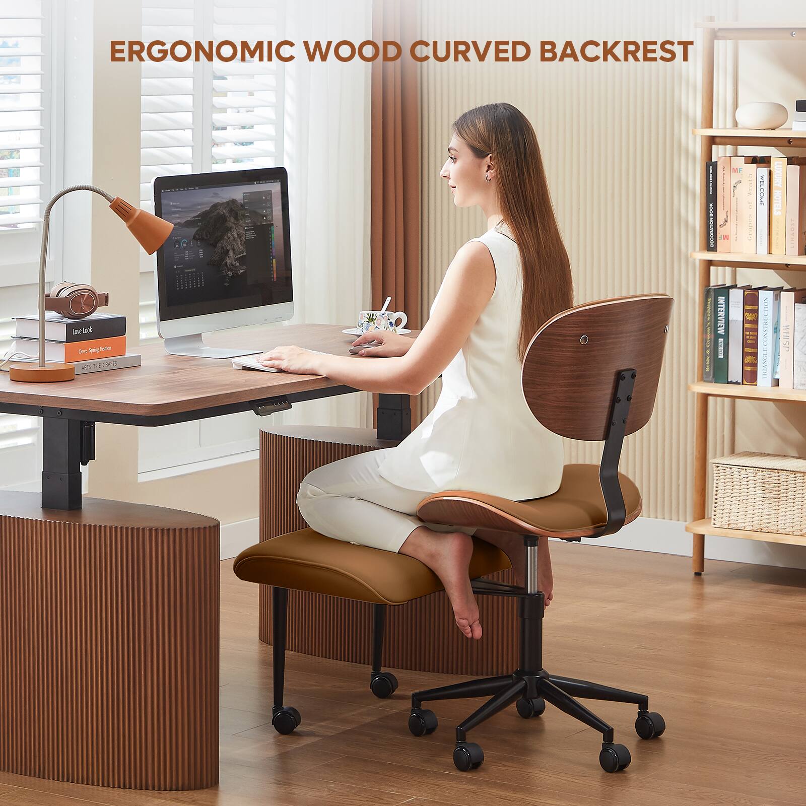 ERGONOMIC WOOD CURVED BACKREST