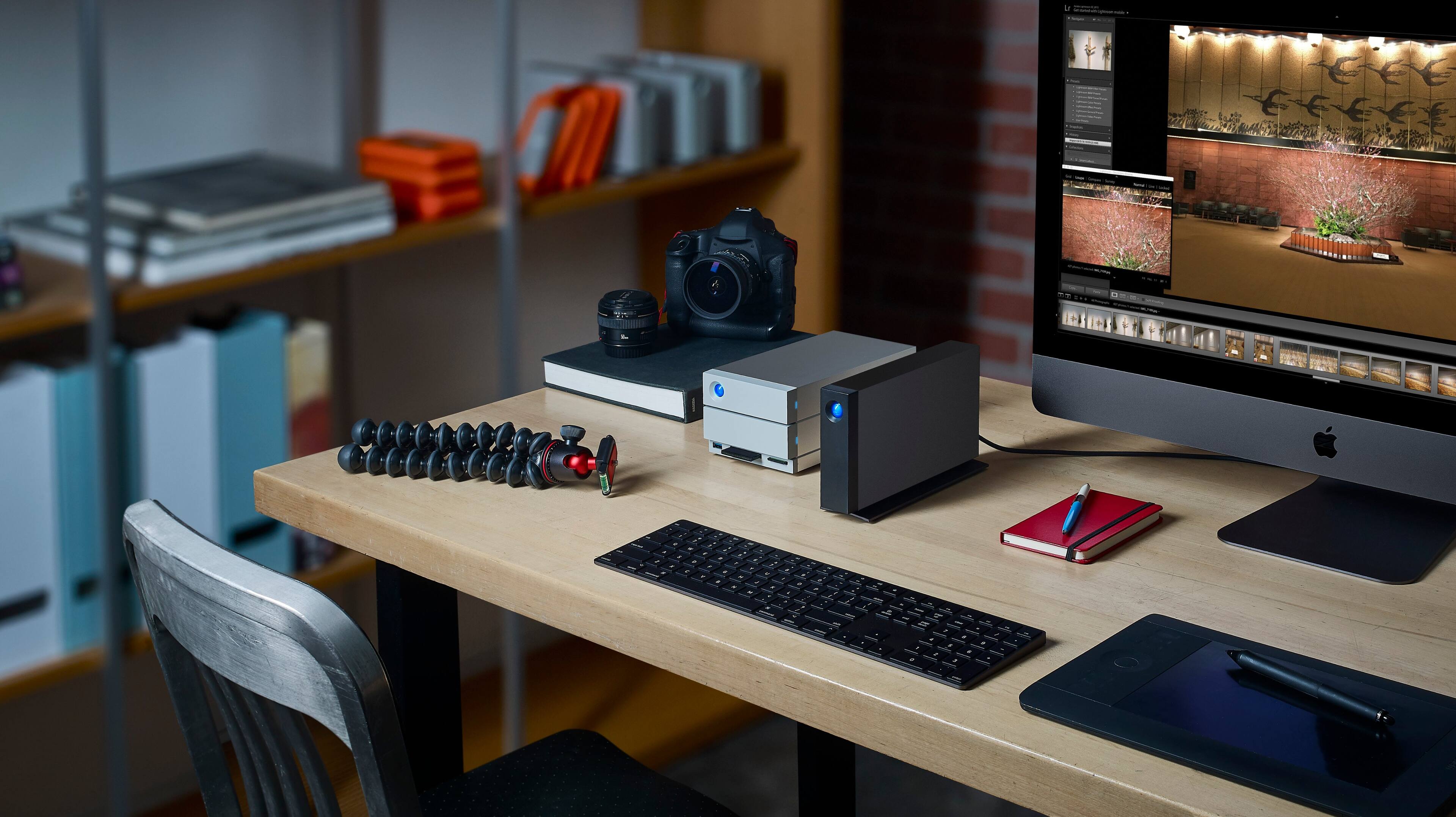 Alt View 14. LaCie - d2 Professional 10TB External Thunderbolt 3 USB-C Hard Drive with Rescue Data Recovery Services - Black.