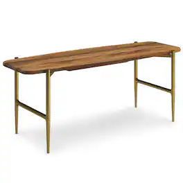 Simpli Home - Wagner 46 inch Wide Bench - Natural