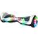 Left. GoTrax - Surge LED Hoverboard w/3.1 mi Max Range & w/6.2 mph Max Speed - White.