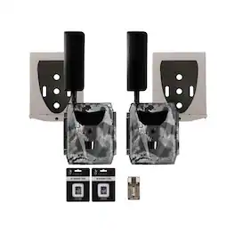 Bundle - Spartan Camera - Spartan GoLive 4G/LTE 1080p Trail Camera (Verizon, 2 Pack) w/ Accessories