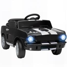 Qaba - Licensed Ford Shelby GT 350 Kids Ride On Car, 12V Battery Powered w/Remote, Adjustable Speed, MP3, LED Lights, for 3-6