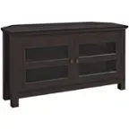 Front. Walker Edison - TV Cabinet for Most TVs Up to 50" - Espresso.