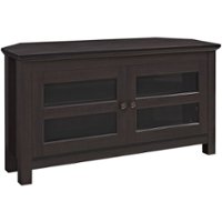 Walker Edison - TV Cabinet for Most TVs Up to 50" - Espresso - Front_Zoom