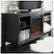 Alt View Zoom 14. Walker Edison - Open Storage Fireplace TV Stand for Most TVs Up to 65" - Black.