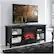 Alt View 15. Walker Edison - 58" Open Storage Fireplace TV Stand for Most TVs Up to 65" - Black.