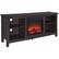 Left. Walker Edison - 58" Open Storage Fireplace TV Stand for Most TVs Up to 65" - Espresso.