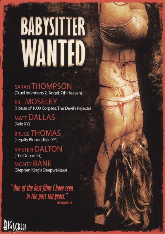  Babysitter Wanted [DVD] [2008]