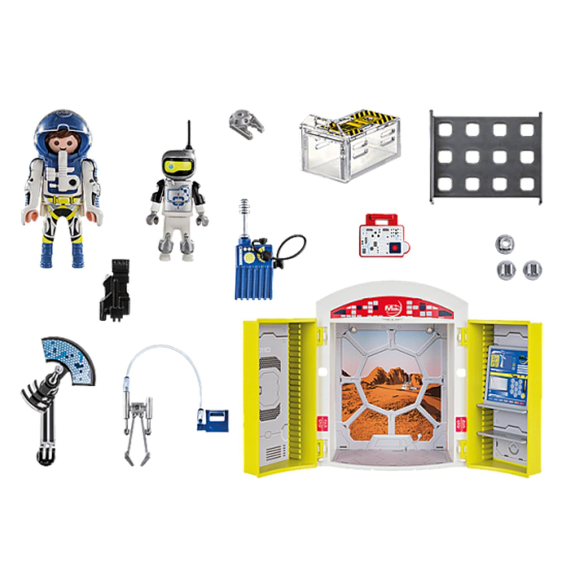 Alt View 1. Playmobil - Playmobil #70307 Mars Mission Space 60 Piece Building Set - Multi-Color.