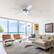 Alt View 1. Vaczon - 52" Modern Brushed Nickel Flush Mount LED Ceiling Fan with Remote and APP Control - Nickel.