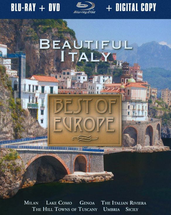  Best of Europe: Beautiful Italy [2 Discs] [Includes Digital Copy] [Blu-ray/DVD] [2005]